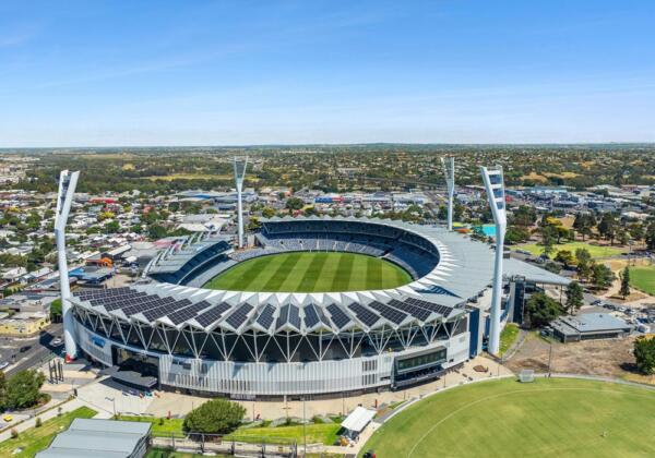 Kardinia Park Geelong construction set-out and as-builts